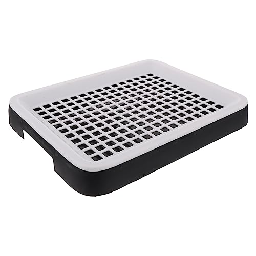 ROMISBABA Bunny Toilettenbox für Meerschweinchen und Hamster Rechteckige Fall Töpfchen mit Gitterdesign zu Reinigen Installieren von ROMISBABA