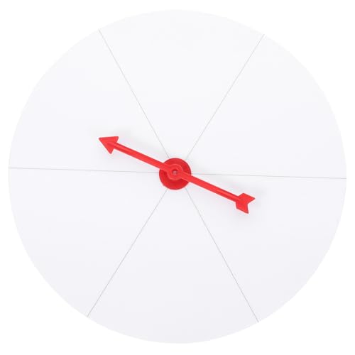 ROMISBABA DIY Party Prize Wheel Fächer Tischplatte Drehbares Preisrad aus Leicht Tragbar für Karneval Raffles und Feierlichkeiten von ROMISBABA