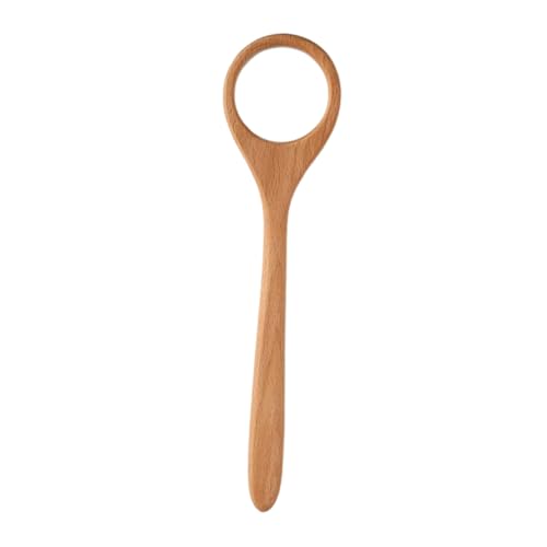 ROMISBABA Dänischer Holz rührbesen Ergonomischer Teigquirl mit Antihaft kopf Multifunktionaler Brotteig mixer für Handgemachten Sauerteig und Vielseitiges Küchenzubehör Wiederverwendbar von ROMISBABA