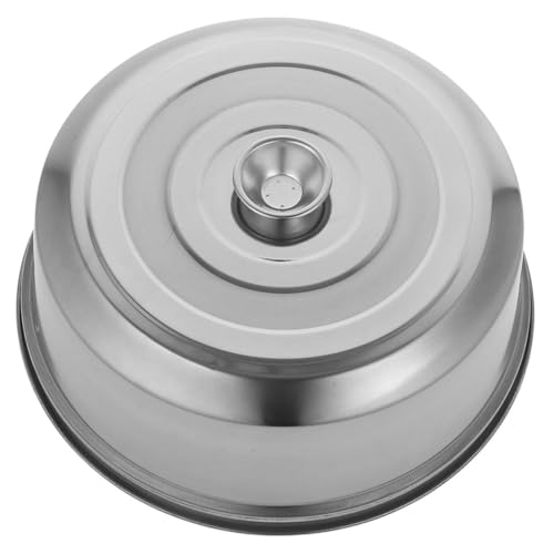 ROMISBABA Dampfgaren Abdeckung mit Griff Multifunktionale Servierhaube für Teppanyaki Grill und Mikrowelle für Zuhause Schulcafeterias und ROMISBABA Dampfgaren Abdeckung mit Griff Multifunktionale Servierhaube für Teppanyaki Grill und Mikrowelle für Zuhause Schulcafeterias und von ROMISBABA