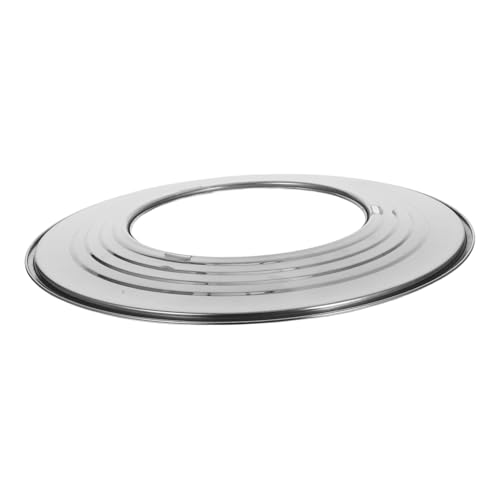 ROMISBABA Dampfgarer Einsatz Rundes Multi Funktionales Steamer Rack Food Steaming Plate für Gemüse Dämpfeinsatz Töpfe Küche von ROMISBABA