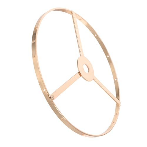 ROMISBABA Diy Lampenschirm Ring für Pendelleuchten und Tischlampen Einsetzbar für Verschiedene Glühlampen Einfach Zusammenbaubar und aus Hochwertigem von ROMISBABA
