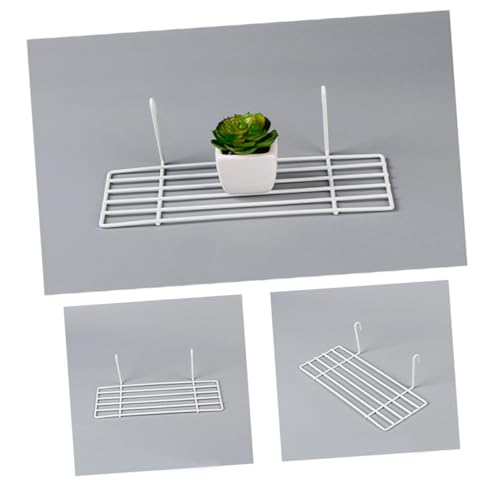 ROMISBABA Draht Wandregal mit Geradem Fach Stapelbares Weißes Metallgitter Organizer Platzsparendes Aufbewahrungsregal für Wohnzimmer Schlafzimmer Küche Vielseitiges Hängekorb System ROMISBABA Draht Wandregal mit Geradem Fach Stapelbares Weißes Metallgitter Organizer Platzsparendes Aufbewahrungsregal für Wohnzimmer Schlafzimmer Küche Vielseitiges Hängekorb System von ROMISBABA