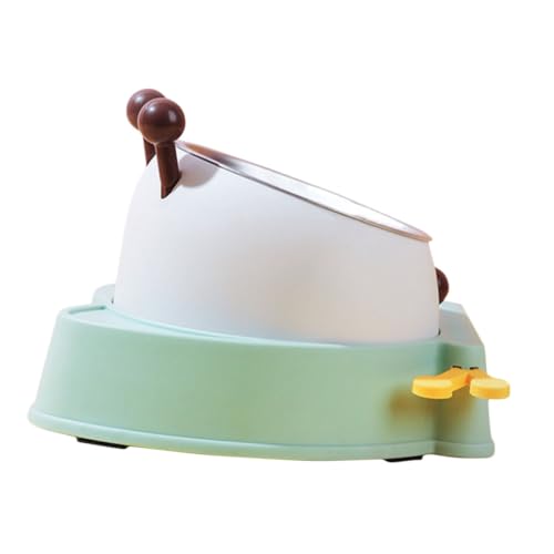 ROMISBABA Dual Use Haustier Futter Wassernapf Langsames Fressen aus Lebensmittelechtem Material Auslaufsicher Geeignet für Katzen Kleine Hunde und Kleintiere Grün ROMISBABA Dual Use Haustier Futter Wassernapf Langsames Fressen aus Lebensmittelechtem Material Auslaufsicher Geeignet für Katzen Kleine Hunde und Kleintiere Grün von ROMISBABA