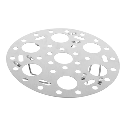 ROMISBABA Edelstahl Dampf eierhalter Rundes Küchen dampfgareinsatz Multifunktional Spülmaschinengeeignet Für Eierkocher Und Dämpfen Zuhause von ROMISBABA
