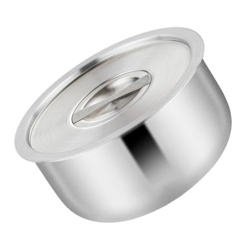 ROMISBABA Edelstahl Dampf schüssel mit Deckel Große Dickwandige Schüssel zum Dämpfen von Eiern und Reis Vielseitiger Lebensmittelbehälter für Zuhause Camping Restaurantgebrauch ROMISBABA Edelstahl Dampf schüssel mit Deckel Große Dickwandige Schüssel zum Dämpfen von Eiern und Reis Vielseitiger Lebensmittelbehälter für Zuhause Camping Restaurantgebrauch von ROMISBABA