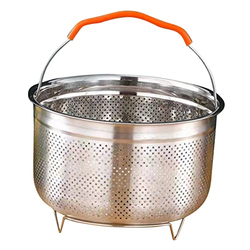 ROMISBABA Edelstahl Dampfkorb mit Feinen Löchern Leichter Dampfgarer Einsatz für Reiskocher und Töpfe Schonend für Gemüse Eier Fisch Platzsparend Langlebig Einfach zu Reinigen ROMISBABA Edelstahl Dampfkorb mit Feinen Löchern Leichter Dampfgarer Einsatz für Reiskocher und Töpfe Schonend für Gemüse Eier Fisch Platzsparend Langlebig Einfach zu Reinigen von ROMISBABA