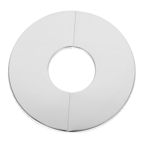 ROMISBABA Edelstahl Duschflansch Abdeckkappe Rund Split Wall Flange Rostfrei Einfache Montage für Badezimmer Wasserrohre Rohrverkleidung ROMISBABA Edelstahl Duschflansch Abdeckkappe Rund Split Wall Flange Rostfrei Einfache Montage für Badezimmer Wasserrohre Rohrverkleidung von ROMISBABA