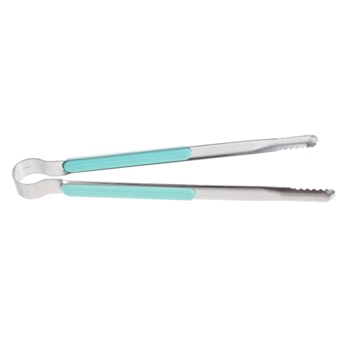 ROMISBABA Edelstahl Essstäbchen Clip Küchenzange Servierzange für Zuhause Praktisch Einfach zu Reinigen Komfortabler Griff Modernes Design von ROMISBABA