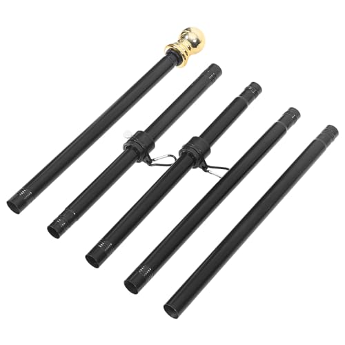 ROMISBABA Edelstahl Fahnenmast Rotierend Stabil Wetterfest für Garten Wand Dach Vielseitig Abnehmbar Langlebig von ROMISBABA