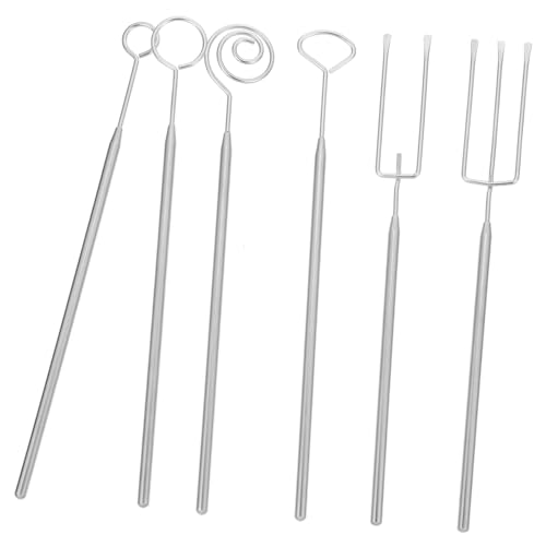 ROMISBABA Edelstahl Fondue Gabel Teilig Schokoladen Dipspieße Candy Dipping Tools für Kuchen Obst Nüsse Dekoration DIY Schokolade Zubehör ROMISBABA Edelstahl Fondue Gabel Teilig Schokoladen Dipspieße Candy Dipping Tools für Kuchen Obst Nüsse Dekoration DIY Schokolade Zubehör von ROMISBABA