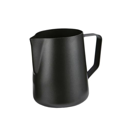 ROMISBABA Edelstahl Milchaufschäumer Kännchen mit Teflonbeschichtung Antihaft Latte Art Pitcher für Cappuccino und Macchiato Eleganter Milchaufschäumer mit Ergonomischem Griff für Profis ROMISBABA Edelstahl Milchaufschäumer Kännchen mit Teflonbeschichtung Antihaft Latte Art Pitcher für Cappuccino und Macchiato Eleganter Milchaufschäumer mit Ergonomischem Griff für Profis von ROMISBABA