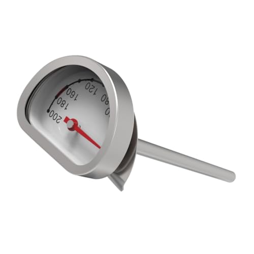 ROMISBABA Edelstahl Öltemperaturmesser Küchenthermometer mit Hitzebeständigem Glas für Fritteuse Vielseitiges Lebensmittel thermometer zum Präzisen Messen von Öl Wasser Milchtemperatur ROMISBABA Edelstahl Öltemperaturmesser Küchenthermometer mit Hitzebeständigem Glas für Fritteuse Vielseitiges Lebensmittel thermometer zum Präzisen Messen von Öl Wasser Milchtemperatur von ROMISBABA