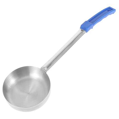 ROMISBABA Edelstahl Portionslöffel für Pizzasauce Flachboden Servierlöffel Küchenutensil Langlebig Leicht zu Reinigen Vielseitig Einsetzbar von ROMISBABA