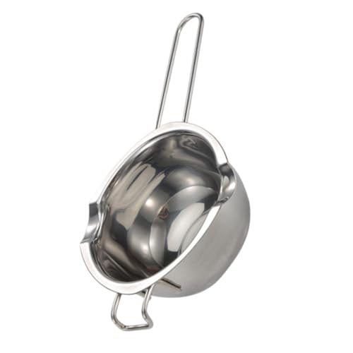 ROMISBABA Edelstahl Schmelztopf mit Langem Griff Hitzebeständig Kompakt zum Schmelzen von Schokolade Butter und Käse Einfache Reinigung für DIY Schokoladen und Backen Zuhause ROMISBABA Edelstahl Schmelztopf mit Langem Griff Hitzebeständig Kompakt zum Schmelzen von Schokolade Butter und Käse Einfache Reinigung für DIY Schokoladen und Backen Zuhause von ROMISBABA
