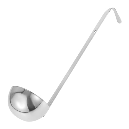 ROMISBABA Edelstahl Suppenkelle mit Hakengriff Große Schöpfkelle für Suppen Soßen und Buffet Praktischer Servierlöffel für Party Gastronomie und Alltag Langlebig und Einfach zu Hängen ROMISBABA Edelstahl Suppenkelle mit Hakengriff Große Schöpfkelle für Suppen Soßen und Buffet Praktischer Servierlöffel für Party Gastronomie und Alltag Langlebig und Einfach zu Hängen von ROMISBABA
