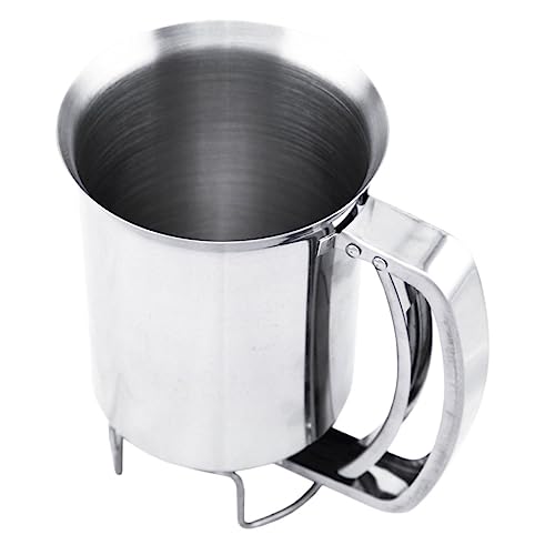 ROMISBABA Edelstahl Teigverteiler Küchenhelfer Anti rost Backwerkzeug Pancake Dispenser für Sauberes Dosieren und Einfaches Backen Robust und Kindersicher Vielseitig für Kuchen und Kekse ROMISBABA Edelstahl Teigverteiler Küchenhelfer Anti rost Backwerkzeug Pancake Dispenser für Sauberes Dosieren und Einfaches Backen Robust und Kindersicher Vielseitig für Kuchen und Kekse von ROMISBABA