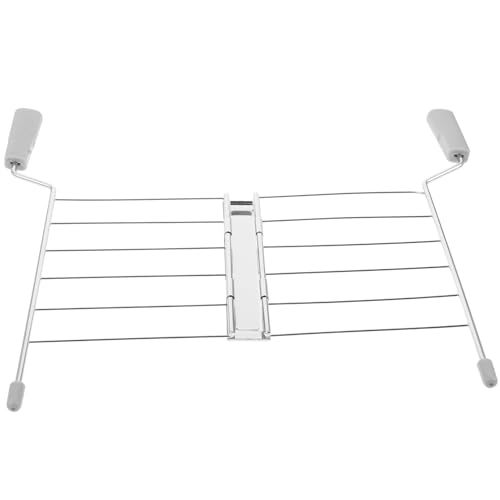ROMISBABA Edelstahl Toaster Ersatzteil Klappbar Verbrühung Toast Halter für Sandwich Frühstücksmaschine Leicht und Langlebig als für Brotliebhaber von ROMISBABA