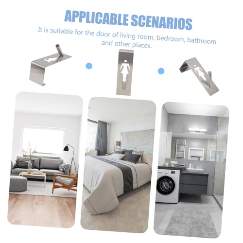 ROMISBABA Edelstahl Türhaken ohne Bohren Türhänger mit Starker Tragkraft für Bad Küche Büro Rostfrei Elastisch Großer Klemmraum Vielseitig Einsetzbar ROMISBABA Edelstahl Türhaken ohne Bohren Türhänger mit Starker Tragkraft für Bad Küche Büro Rostfrei Elastisch Großer Klemmraum Vielseitig Einsetzbar von ROMISBABA
