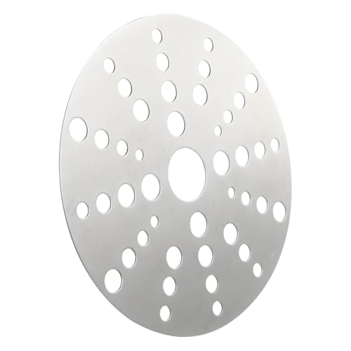 ROMISBABA Edelstahl Wärmeleitblech Hitzeleitender Küchenhelfer für Keramik Glas töpfe Bpa frei Schnell Wärmeleitung Lebensmittelecht Praktisch von ROMISBABA