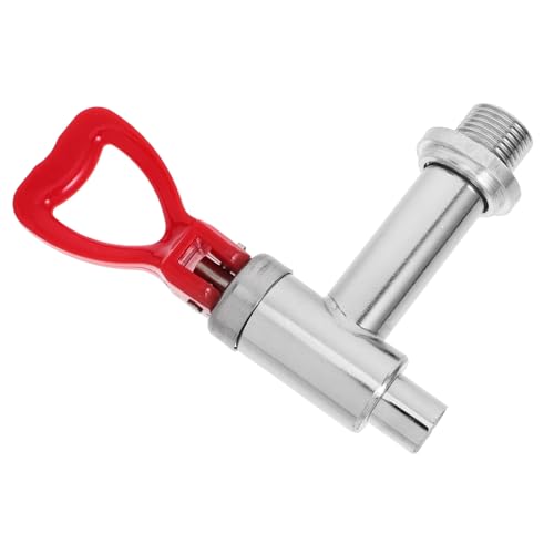 ROMISBABA Edelstahl Wasserhahn für Getränkespender Robuster Spigot mit Hebelgriff Einfache Montage Kompatibel mit Wasser und Saftspendern Gewerblich Geeignet Rostfrei und Leicht zu Reinigen ROMISBABA Edelstahl Wasserhahn für Getränkespender Robuster Spigot mit Hebelgriff Einfache Montage Kompatibel mit Wasser und Saftspendern Gewerblich Geeignet Rostfrei und Leicht zu Reinigen von ROMISBABA