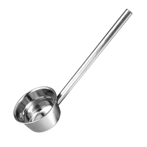 ROMISBABA Edelstahl Wasserlöffel mit Langem Griff Ergonomisch Langlebig Vielseitig Einsetzbar für Küche Restaurant Garten und Haushalt von ROMISBABA