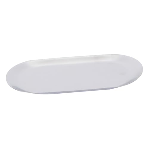 ROMISBABA Edelstahl tablett Nordic Stil Kleines Schmuck Snack serviertablett Spiegelpoliert Leichte Metall aufbewahrungsschale für Kosmetik und Wohnaccessoires ROMISBABA Edelstahl tablett Nordic Stil Kleines Schmuck Snack serviertablett Spiegelpoliert Leichte Metall aufbewahrungsschale für Kosmetik und Wohnaccessoires von ROMISBABA