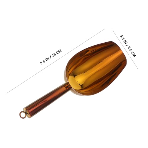 ROMISBABA Eis und Mehl Schaufel mit Ergonomischem Rundgriff Platzsparendem Haken Vielseitig für Eiswürfel Mehl und Getreide in und Haushalt ROMISBABA Eis und Mehl Schaufel mit Ergonomischem Rundgriff Platzsparendem Haken Vielseitig für Eiswürfel Mehl und Getreide in und Haushalt von ROMISBABA
