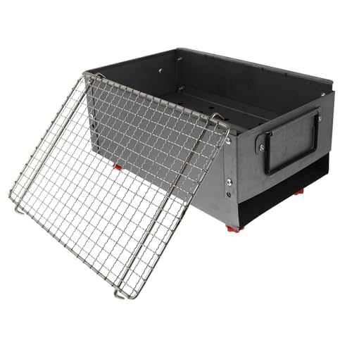 ROMISBABA Eisenlegierung Bbq Grill Outdoor Verdickter Holzkohlegrill Tragbarer Garten Grillofen für Camping und Picknick Rostfrei Langlebig Inklusive Feinem Grillrost ROMISBABA Eisenlegierung Bbq Grill Outdoor Verdickter Holzkohlegrill Tragbarer Garten Grillofen für Camping und Picknick Rostfrei Langlebig Inklusive Feinem Grillrost von ROMISBABA