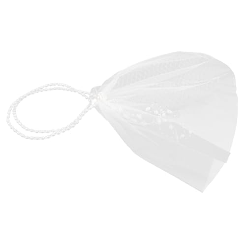 ROMISBABA Eleganter Kurzer Brautschleier Zartem Tüll für Hochzeiten Leicht für Brautjungfern Perfektes Accessoire für Unvergessliche Erinnerungen von ROMISBABA