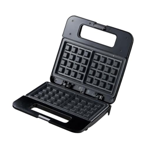 ROMISBABA Elektrischer Mini Sandwichmaker mit Antihaftbeschichteter und Toastfunktion Doppelseitige Heizplatte Energiesparend Rutschfest mit Dual LED Anzeige für Frühstück und Snacks ROMISBABA Elektrischer Mini Sandwichmaker mit Antihaftbeschichteter und Toastfunktion Doppelseitige Heizplatte Energiesparend Rutschfest mit Dual LED Anzeige für Frühstück und Snacks von ROMISBABA