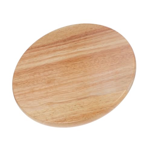 ROMISBABA Ergonomischer Runder Holz Hockersitz Stabile Massivholzplatte für Barhocker Zubehör Belastbar Komfortabel Passend für Restaurant und Zuhause von ROMISBABA