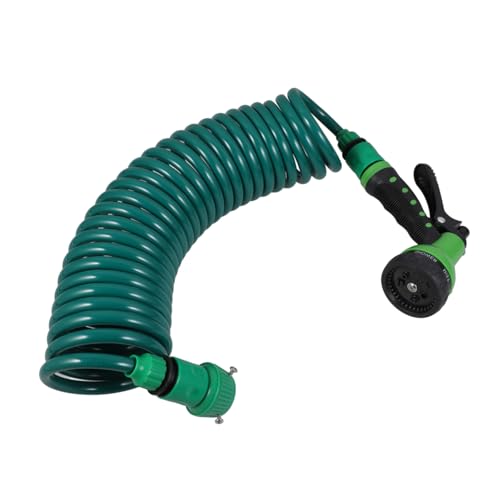 ROMISBABA Erweiterbarer Gartenschlauch mit Sprühgerät Multifunktional für Auto und Gartenreinigung Frostbeständig Kompatibel mit Standardanschlüssen ROMISBABA Erweiterbarer Gartenschlauch mit Sprühgerät Multifunktional für Auto und Gartenreinigung Frostbeständig Kompatibel mit Standardanschlüssen von ROMISBABA