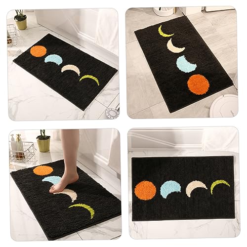ROMISBABA Extra Weiche rutschfeste Badezimmer Matte Waschbarer Wasserabsorbierender Badteppich mit Skid Unterseite als Eingangsmatte und Badezimmervorleger Dunkelgrau ROMISBABA Extra Weiche rutschfeste Badezimmer Matte Waschbarer Wasserabsorbierender Badteppich mit Skid Unterseite als Eingangsmatte und Badezimmervorleger Dunkelgrau von ROMISBABA