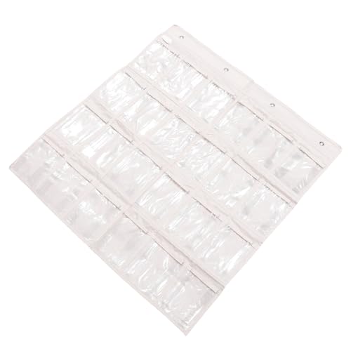 ROMISBABA Fach Transparenter Oxford Hängeorganizer Wand und Türaufbewahrungstasche Vielseitiger Aufbewahrungshalter für Handy Taschenrechner Schmuck Klassenzimmer und Haushalt Leicht zu von ROMISBABA