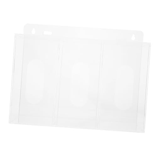 ROMISBABA Fach Wandhalter Acryl Handschuhspender und Maskenbox Transparent Platzsparend Stabile Aufbewahrungsbox für Einweghandschuhe und Masken Einfache Handhabung für Sauberen ROMISBABA Fach Wandhalter Acryl Handschuhspender und Maskenbox Transparent Platzsparend Stabile Aufbewahrungsbox für Einweghandschuhe und Masken Einfache Handhabung für Sauberen von ROMISBABA