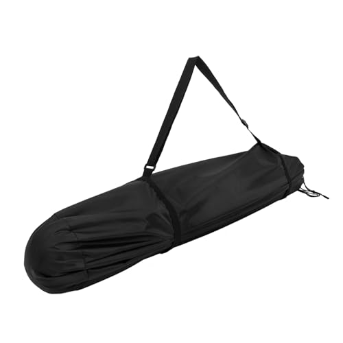 ROMISBABA Faltbarer Stuhl Aufbewahrungstasche Schwarz Ersatz Tragetasche für Klappstuhl Campingstuhl Geräumig Benutzerfreundlich Verstellbarer Schultergurt für Outdoor Strandstuhl Zubehör von ROMISBABA