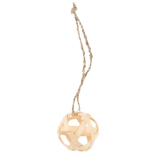 ROMISBABA Feeder Ball für Kaninchen und Kleintiere Natürliches Futterspender Robustes Hängendes Futterball aus Glattem für Hamster Meerschweinchen Chinchillas Käfigzubehör ROMISBABA Feeder Ball für Kaninchen und Kleintiere Natürliches Futterspender Robustes Hängendes Futterball aus Glattem für Hamster Meerschweinchen Chinchillas Käfigzubehör von ROMISBABA