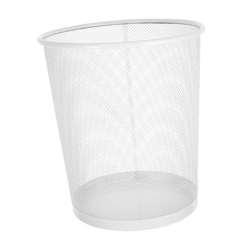 ROMISBABA Feines Mesh Papierkorb Metall Abfalleimer Rund Kompakt Robust Für Büro Wohnzimmer Küche Multifunktional Mit Großem Öffnungsdesign Effiziente Müllentsorgung ROMISBABA Feines Mesh Papierkorb Metall Abfalleimer Rund Kompakt Robust Für Büro Wohnzimmer Küche Multifunktional Mit Großem Öffnungsdesign Effiziente Müllentsorgung von ROMISBABA