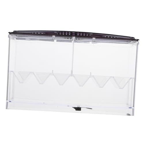 ROMISBABA Fischbrutkasten Transparent Multifunktionale Isolierbox mit Abdeckung Sichere Aquarium Zuchtbox für Betta und Kleine Fische Schonendes Aufzuchtbecken für Aquariengebrauch ROMISBABA Fischbrutkasten Transparent Multifunktionale Isolierbox mit Abdeckung Sichere Aquarium Zuchtbox für Betta und Kleine Fische Schonendes Aufzuchtbecken für Aquariengebrauch von ROMISBABA
