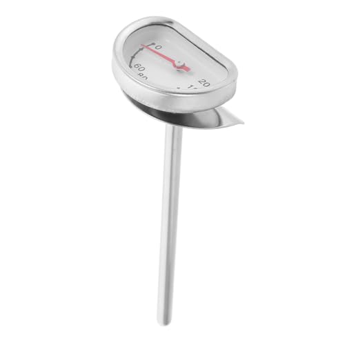 ROMISBABA Frittier Thermometer mit Stabilem Ständer Schnelles Ablesen Breiter Temperaturbereich für Öl und Heimküche Langlebiges Kochthermometer für Präzises Frittieren von ROMISBABA