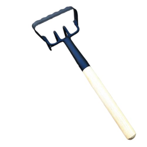ROMISBABA Garten Handrechen Robustem Tragbarer Kleiner Rechen mit Ergonomischem für Entfernen für Pflanzen und Gartenpflege ROMISBABA Garten Handrechen Robustem Tragbarer Kleiner Rechen mit Ergonomischem für Entfernen für Pflanzen und Gartenpflege von ROMISBABA
