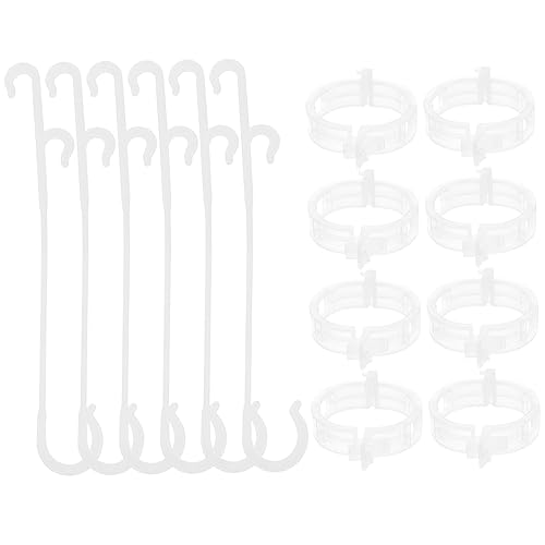 ROMISBABA Garten Pflanzenclips Unterstützungsclamp für Tomaten Gurken und Große Pflanzen Vielseitige Pflanzenhalter für Gewächshaus und Gartenpflege von ROMISBABA