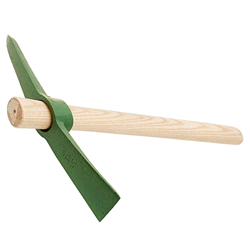 ROMISBABA Gartenhacke Hochwertigem mit Holzstiel Robuste Kleine Grabegabel für Bodenlockerung Vielseitige Haushalts Spitzhacke zum Graben Jäten und Umpflanzen im Garten Leicht und Langlebig ROMISBABA Gartenhacke Hochwertigem mit Holzstiel Robuste Kleine Grabegabel für Bodenlockerung Vielseitige Haushalts Spitzhacke zum Graben Jäten und Umpflanzen im Garten Leicht und Langlebig von ROMISBABA