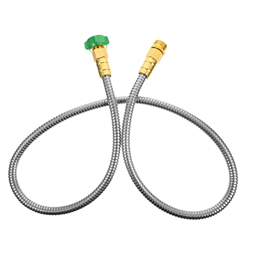 ROMISBABA Gartenschlauch Metallverbinder Robust Korrosionsbeständig Flexibler Wasserschlauch Verlängerung für Garten Bewässerung Camping Auto Waschen von ROMISBABA