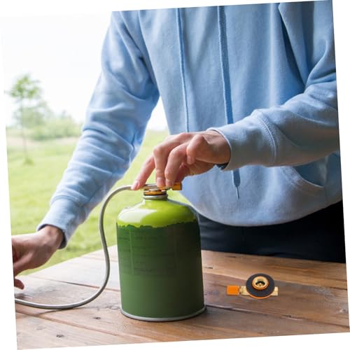 ROMISBABA Gas Adapter Innengewinde für Outdoor Gaskocher Langlebiger Propangas Kartuschen Tragbarer Sicherheits Schalter Kompatibel mit Ventil für Camping und Outdoor Einsatz ROMISBABA Gas Adapter Innengewinde für Outdoor Gaskocher Langlebiger Propangas Kartuschen Tragbarer Sicherheits Schalter Kompatibel mit Ventil für Camping und Outdoor Einsatz von ROMISBABA