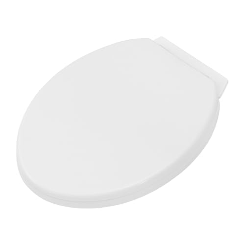 ROMISBABA Geformter Toilettendeckel Sitz Schwer Scharnier Badezimmer Toilettendeckel von ROMISBABA