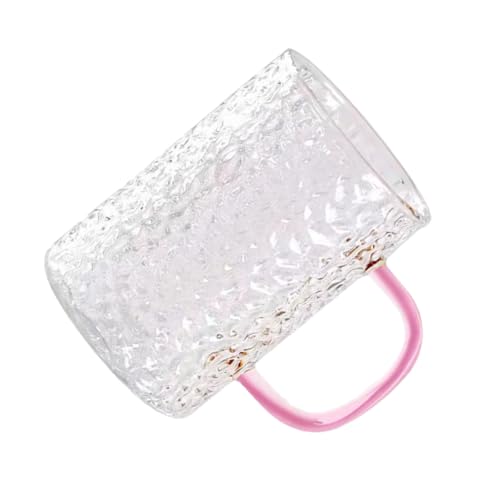 ROMISBABA Glas Wasserbecher mit Henkel Hitzebeständige Teetasse für Büro und Zuhause Dickwandiges Trinkglas für Tee Kaffee Saft Leichter Alltagsbecher mit Rutschfestem Griff ROMISBABA Glas Wasserbecher mit Henkel Hitzebeständige Teetasse für Büro und Zuhause Dickwandiges Trinkglas für Tee Kaffee Saft Leichter Alltagsbecher mit Rutschfestem Griff von ROMISBABA