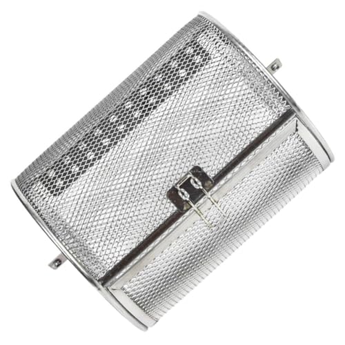 ROMISBABA Grillkorb 14x23cm – Rotierender Grillkäfig für Erdnüsse Kastanien und Gemüse Röstzubehör für Außenbereich Langlebig und Leicht zu Reinigen BBQ Grillzubehör ROMISBABA Grillkorb 14x23cm – Rotierender Grillkäfig für Erdnüsse Kastanien und Gemüse Röstzubehör für Außenbereich Langlebig und Leicht zu Reinigen BBQ Grillzubehör von ROMISBABA