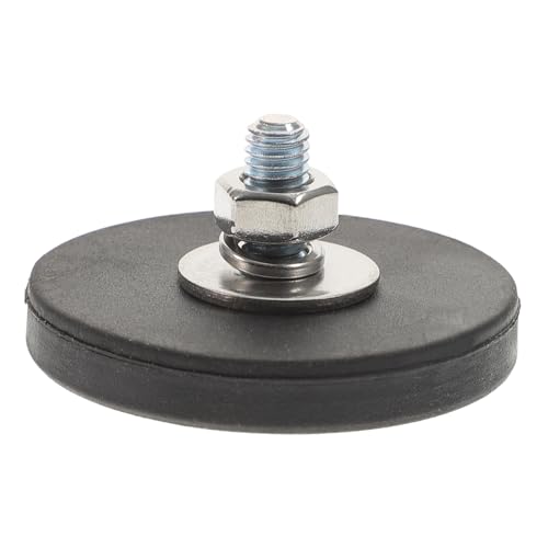 ROMISBABA Gummierter Magnetsockel mit Außengewinde Starke Haftkraft Anti rutschend Vielseitig für Fahrzeuglampen Kamerahalterungen Lichtleisten und Werkzeuge Kompakt und Robust Einfache von ROMISBABA